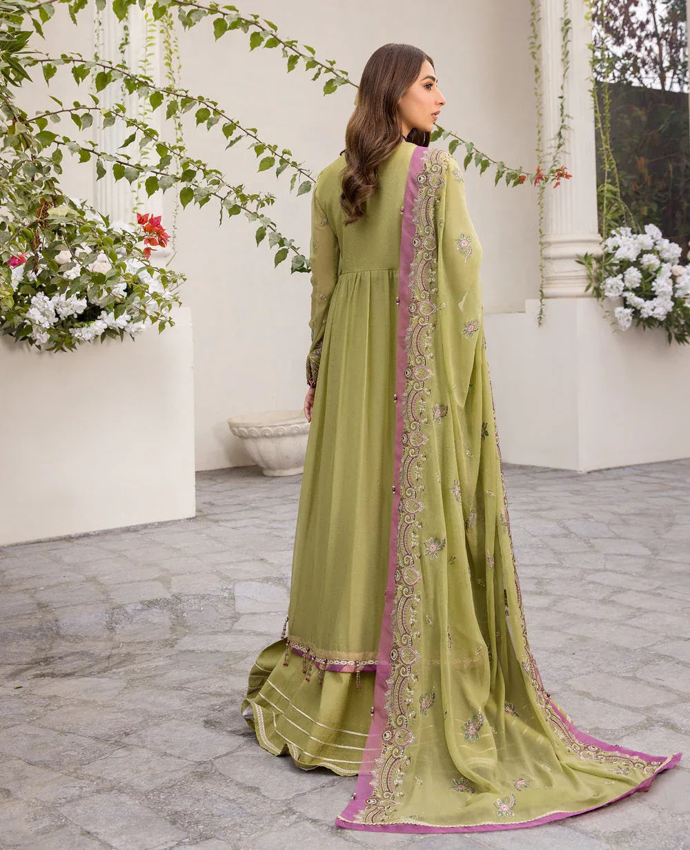 Xenia Formals | Raahi Luxury Formals | FUSEELAH - Rang-e-Khaas