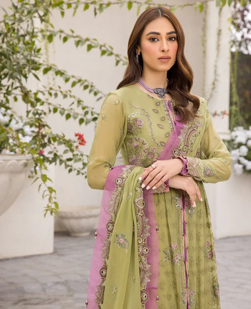 Xenia Formals | Raahi Luxury Formals | FUSEELAH - Rang-e-Khaas