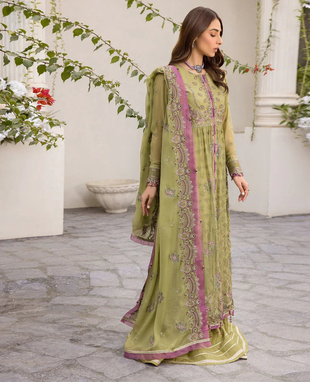 Xenia Formals | Raahi Luxury Formals | FUSEELAH - Rang-e-Khaas