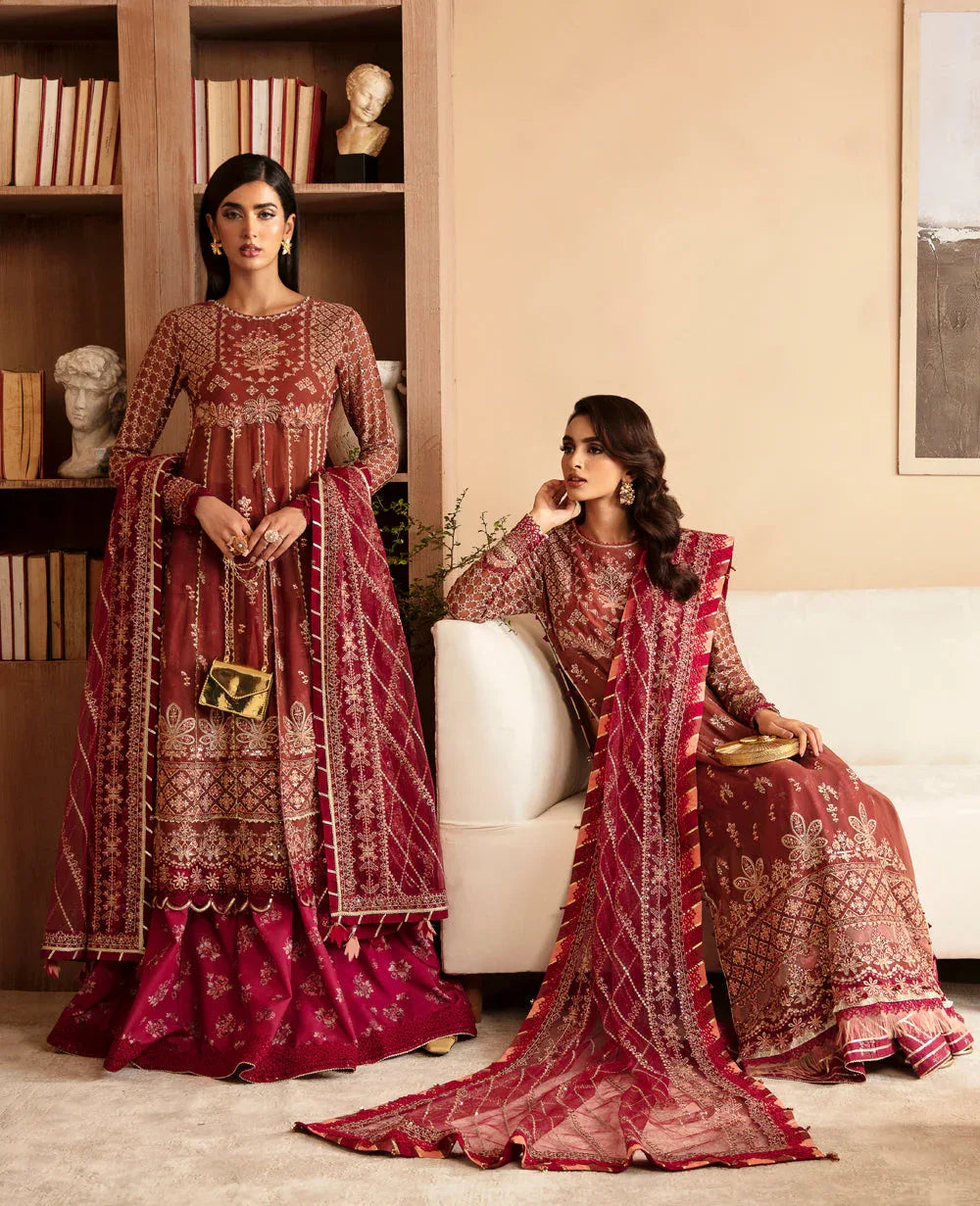 Xenia Formals | Raahi Luxury Formals | ISHAMA - Rang-e-Khaas