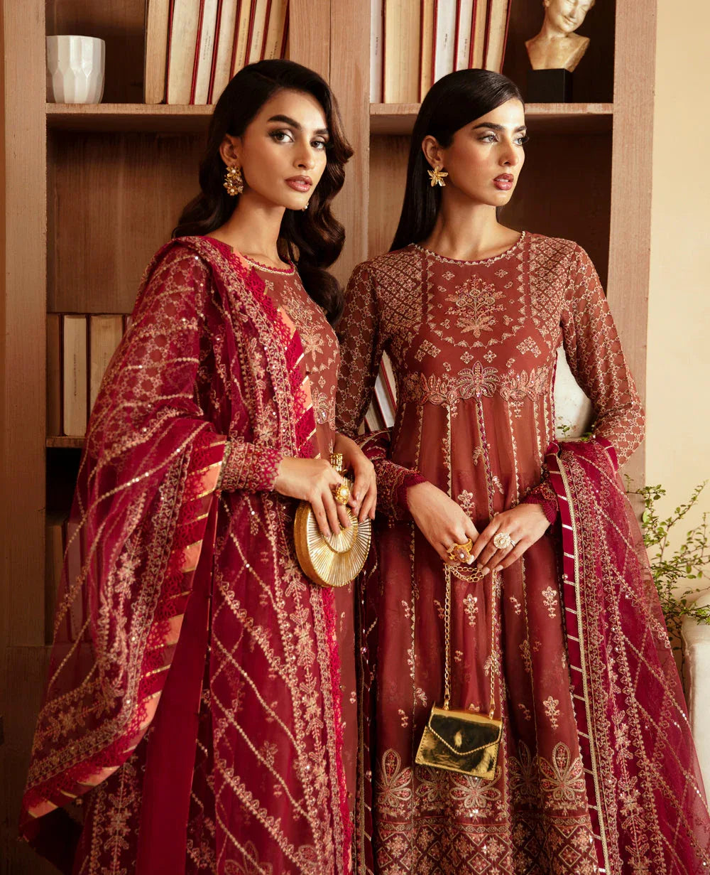 Xenia Formals | Raahi Luxury Formals | ISHAMA - Rang-e-Khaas
