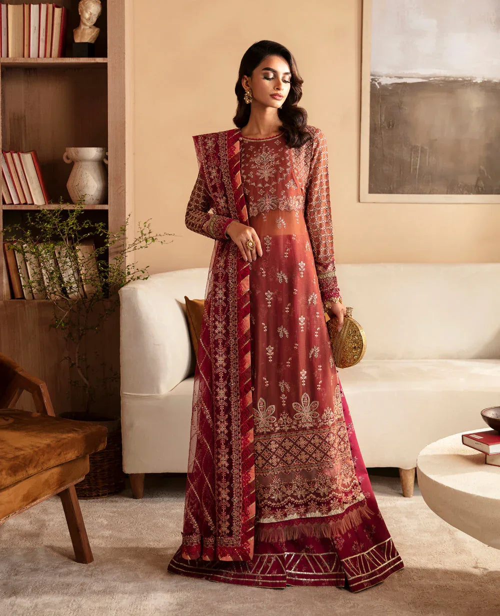Xenia Formals | Raahi Luxury Formals | ISHAMA - Rang-e-Khaas