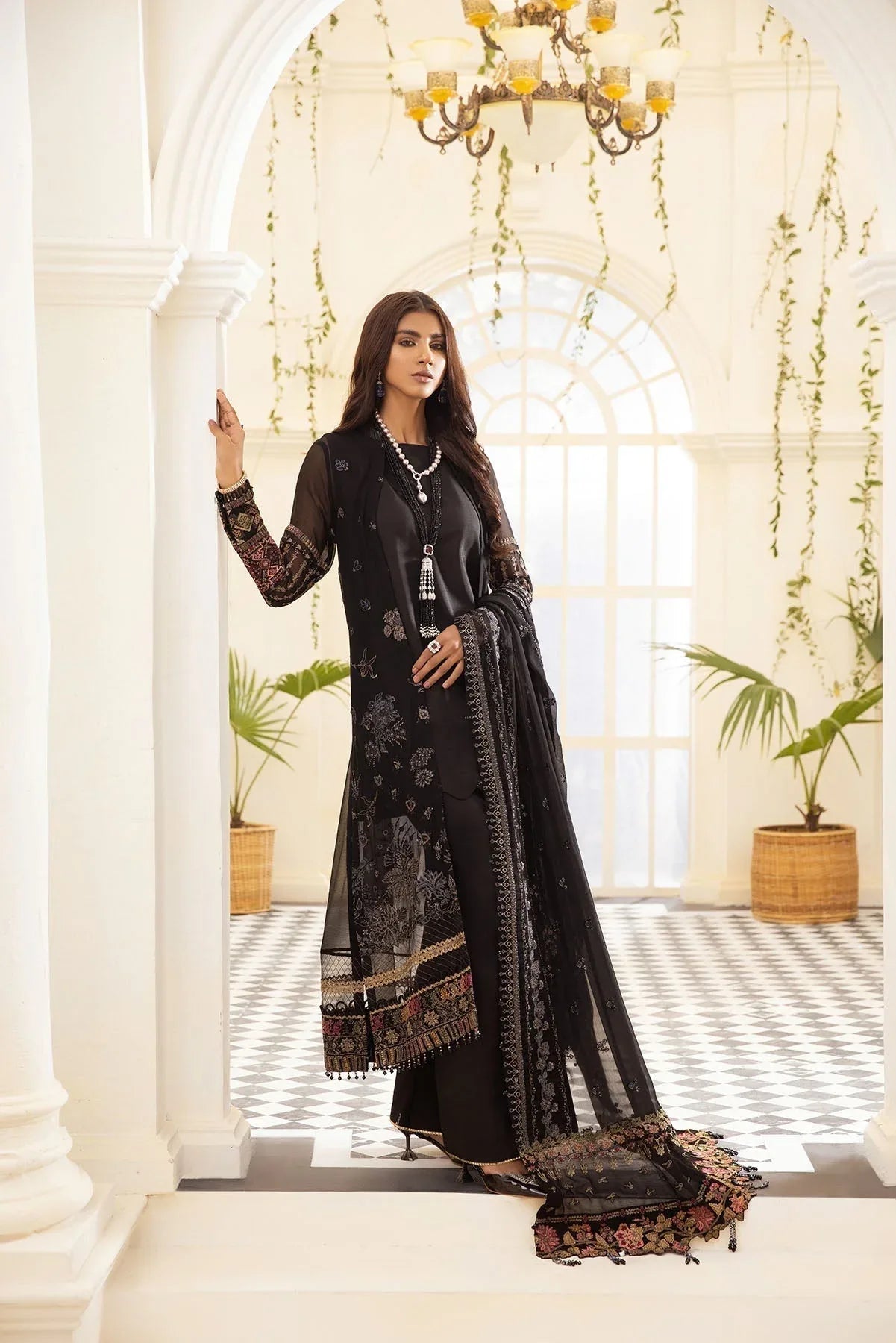 Xenia Formals | Raahi Luxury Formals | LILIA - Rang-e-Khaas