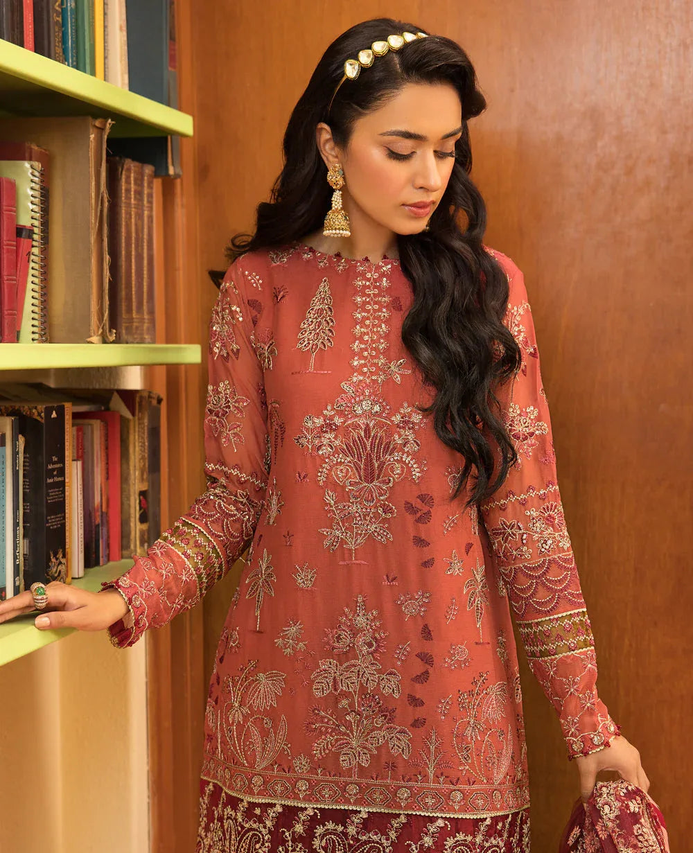 Xenia Formals | Raahi Luxury Formals | MARIE - Rang-e-Khaas