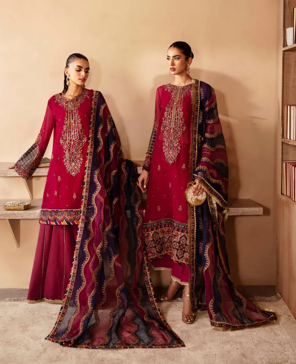 Xenia Formals | Raahi Luxury Formals | MEHKASH - Rang-e-Khaas