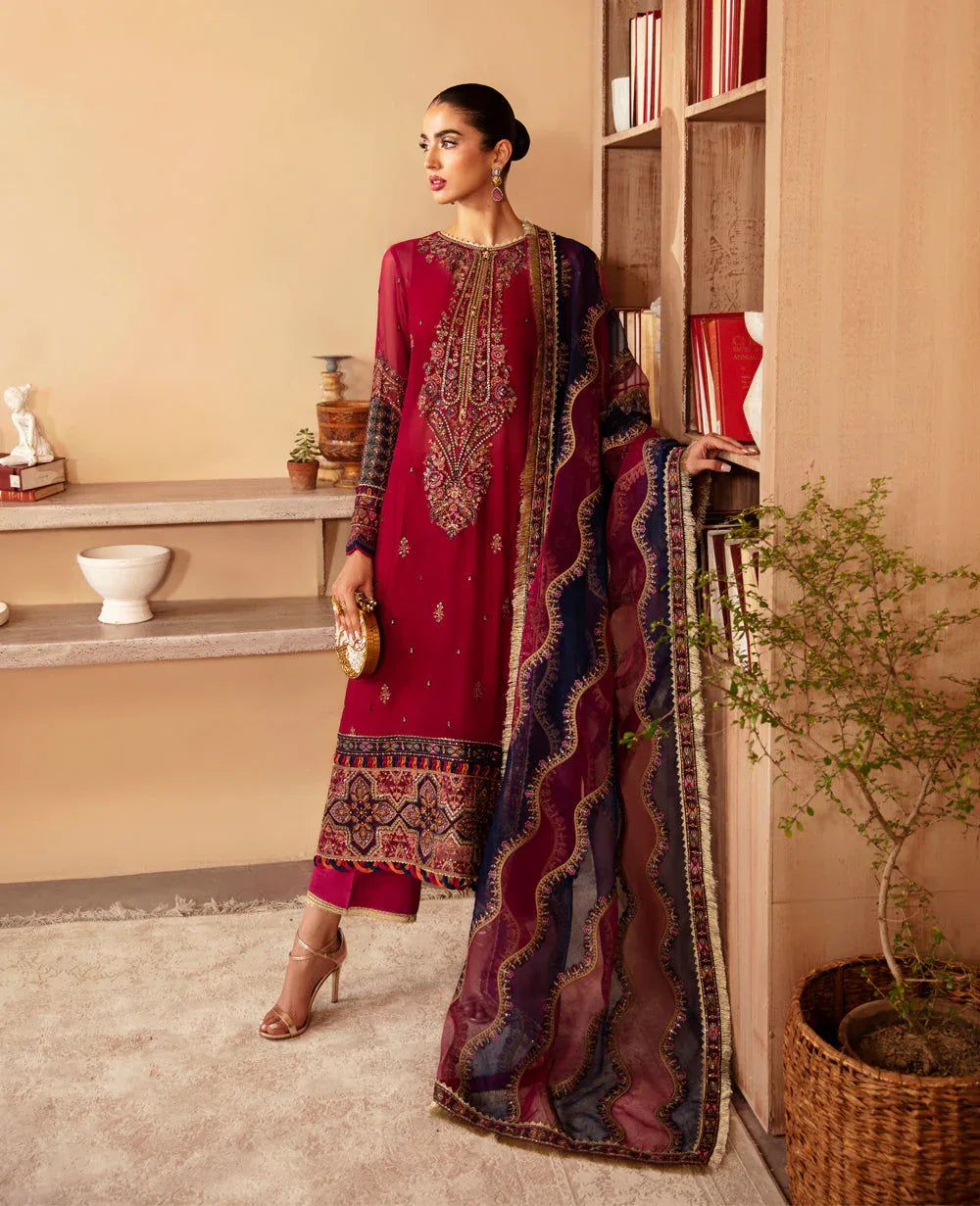 Xenia Formals | Raahi Luxury Formals | MEHKASH - Rang-e-Khaas