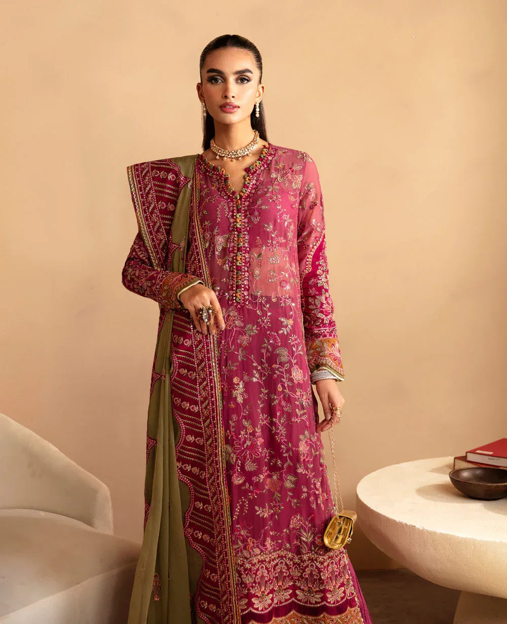 Xenia Formals | Raahi Luxury Formals | NALIKA - Rang-e-Khaas
