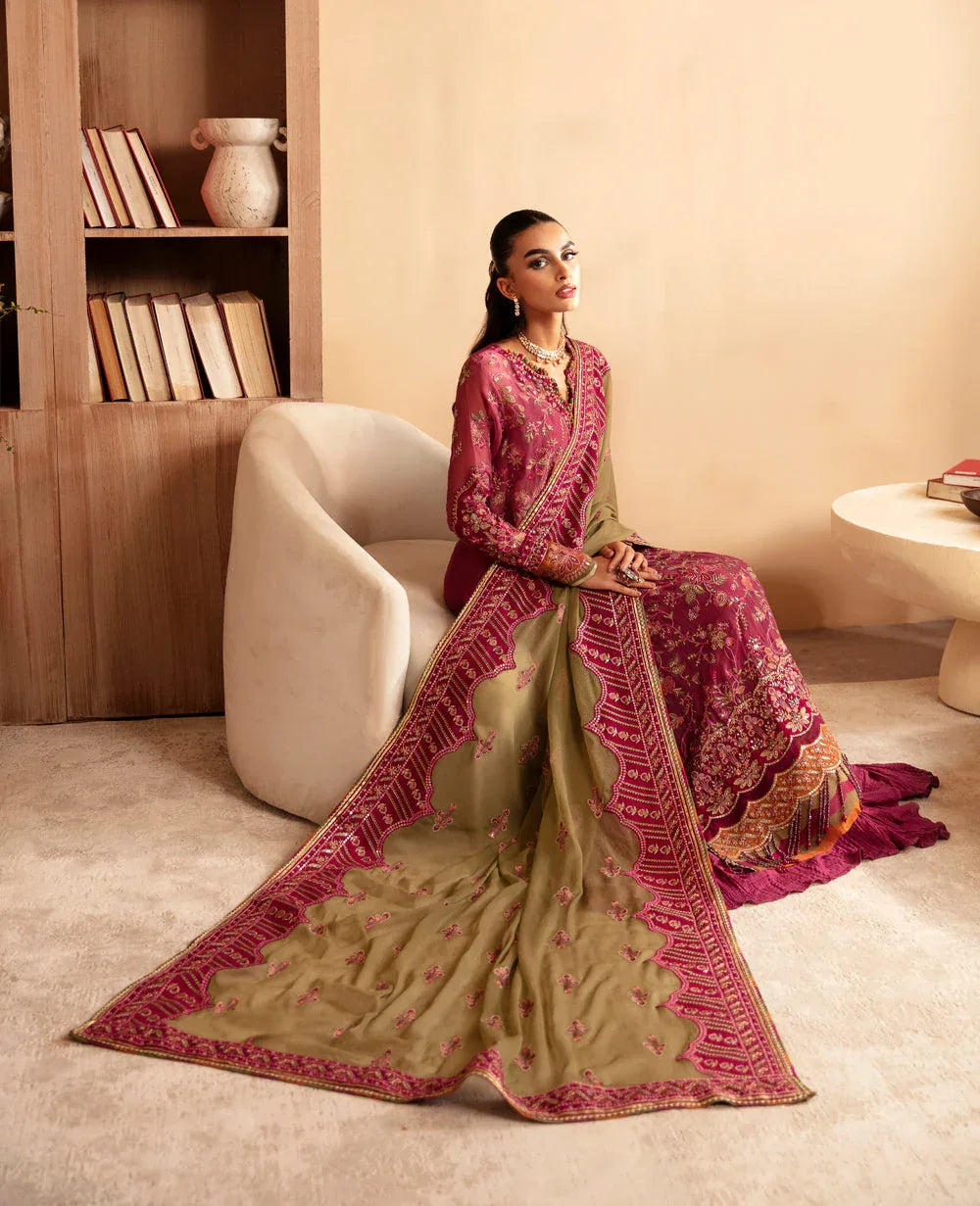 Xenia Formals | Raahi Luxury Formals | NALIKA - Rang-e-Khaas