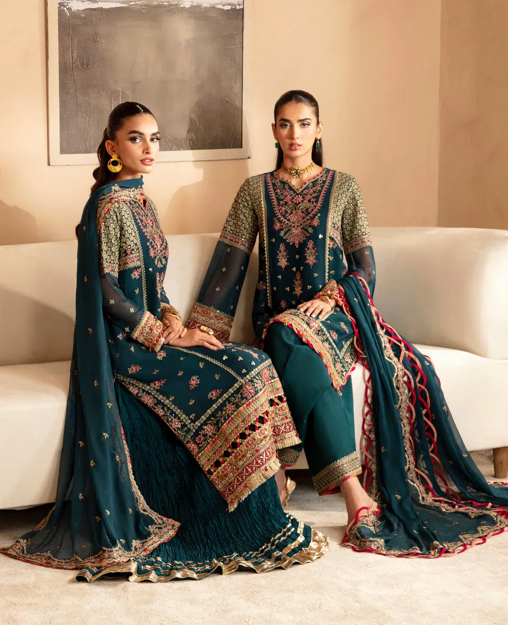 Xenia Formals | Raahi Luxury Formals | NEHMAT - Rang-e-Khaas
