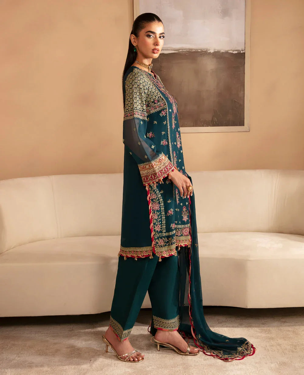 Xenia Formals | Raahi Luxury Formals | NEHMAT - Rang-e-Khaas