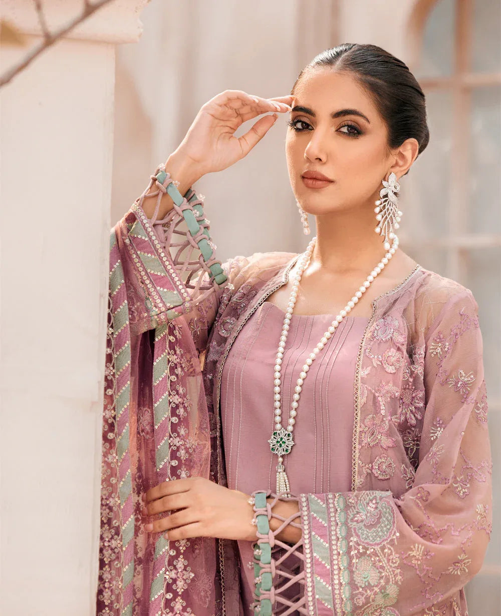 Xenia Formals | Raahi Luxury Formals | NIZHA - Rang-e-Khaas