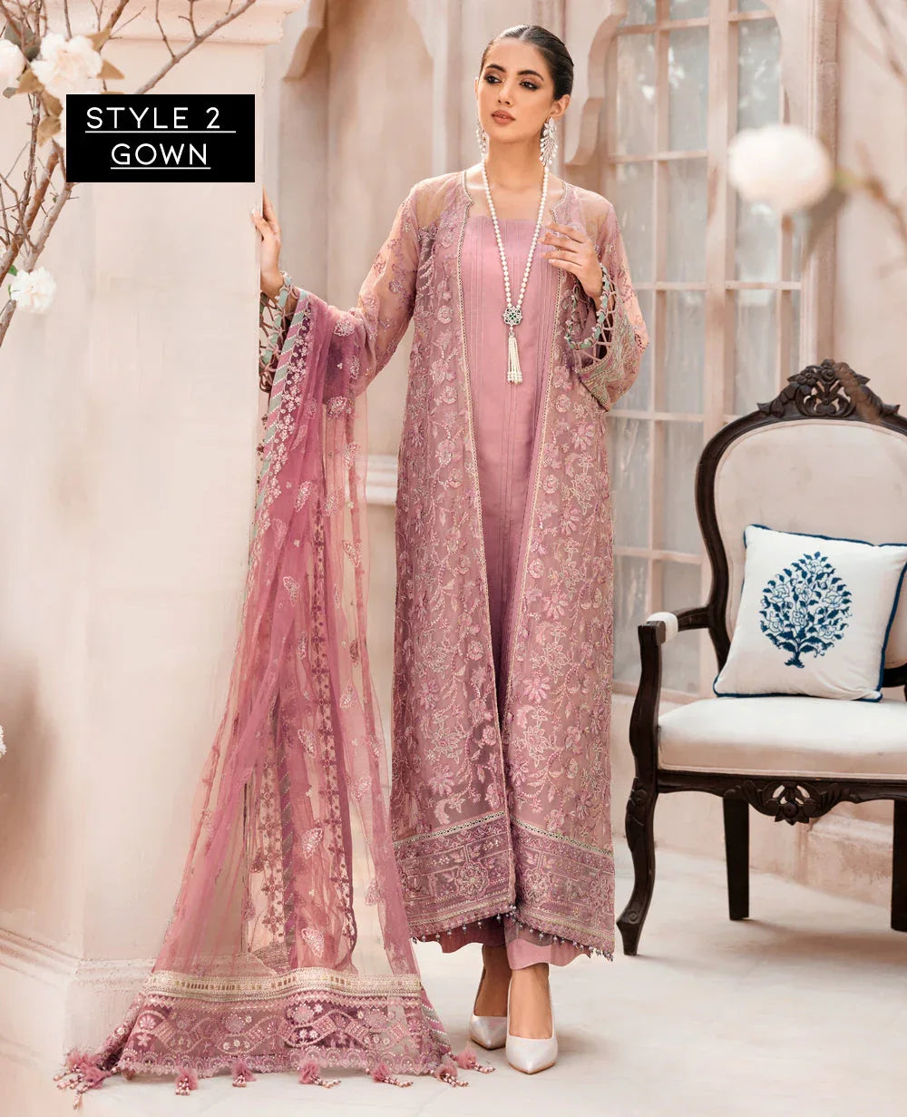 Xenia Formals | Raahi Luxury Formals | NIZHA - Rang-e-Khaas