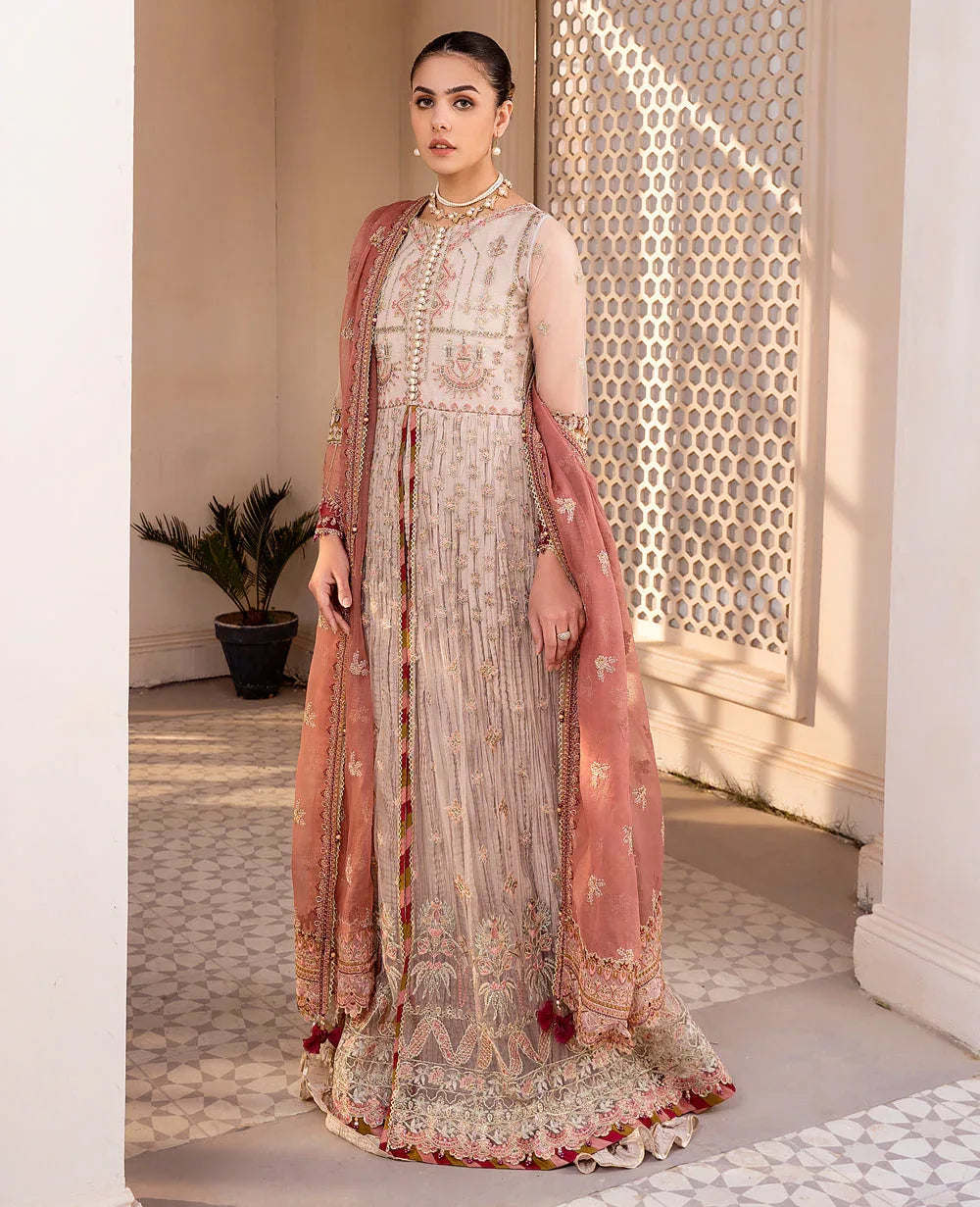 Xenia Formals | Raahi Luxury Formals | SHERMINA - Rang-e-Khaas