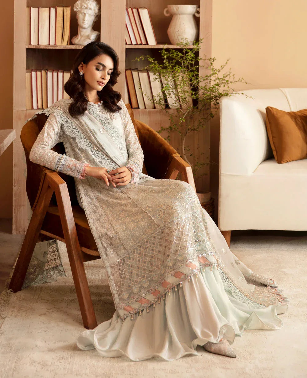 Xenia Formals | Raahi Luxury Formals | SYLVAN - Rang-e-Khaas