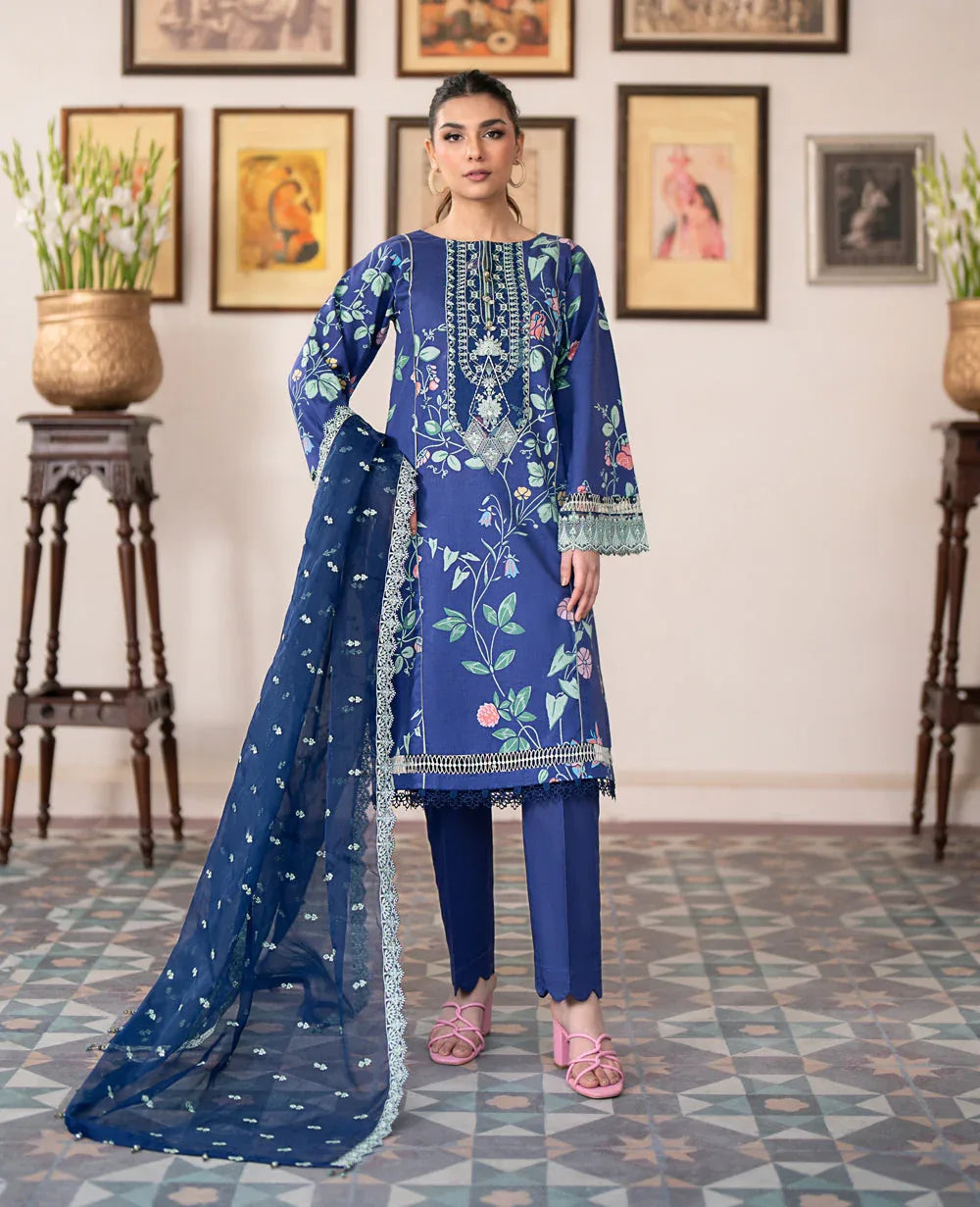 Xenia Formals | Summer Soiree Lawn | MONTAUK - Rang-e-Khaas