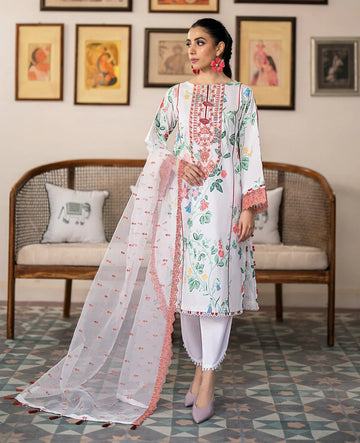 Xenia Formals | Summer Soiree Lawn | PAULO - Rang-e-Khaas