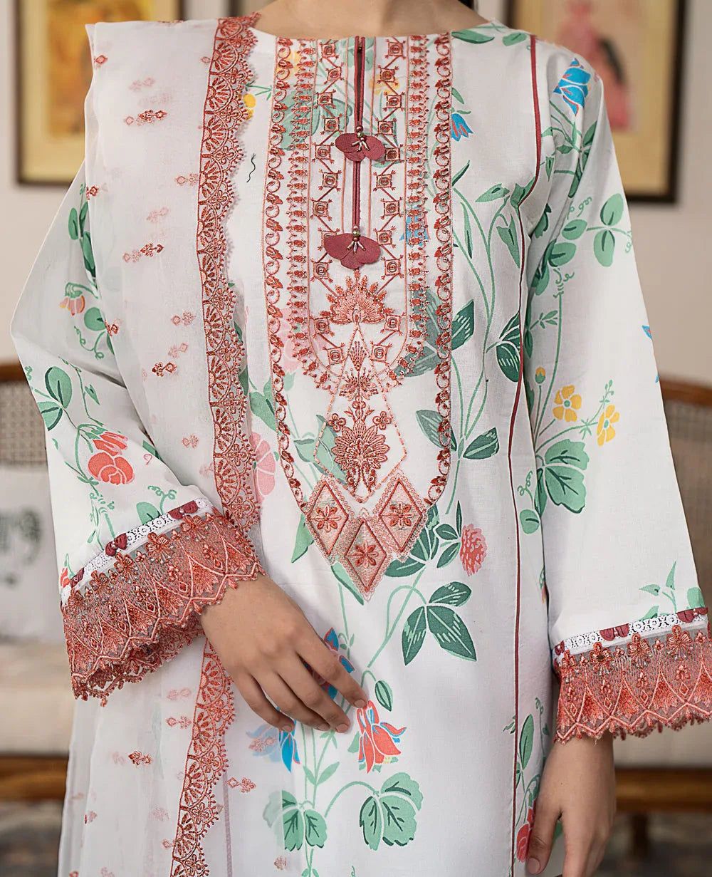 Xenia Formals | Summer Soiree Lawn | PAULO - Rang-e-Khaas