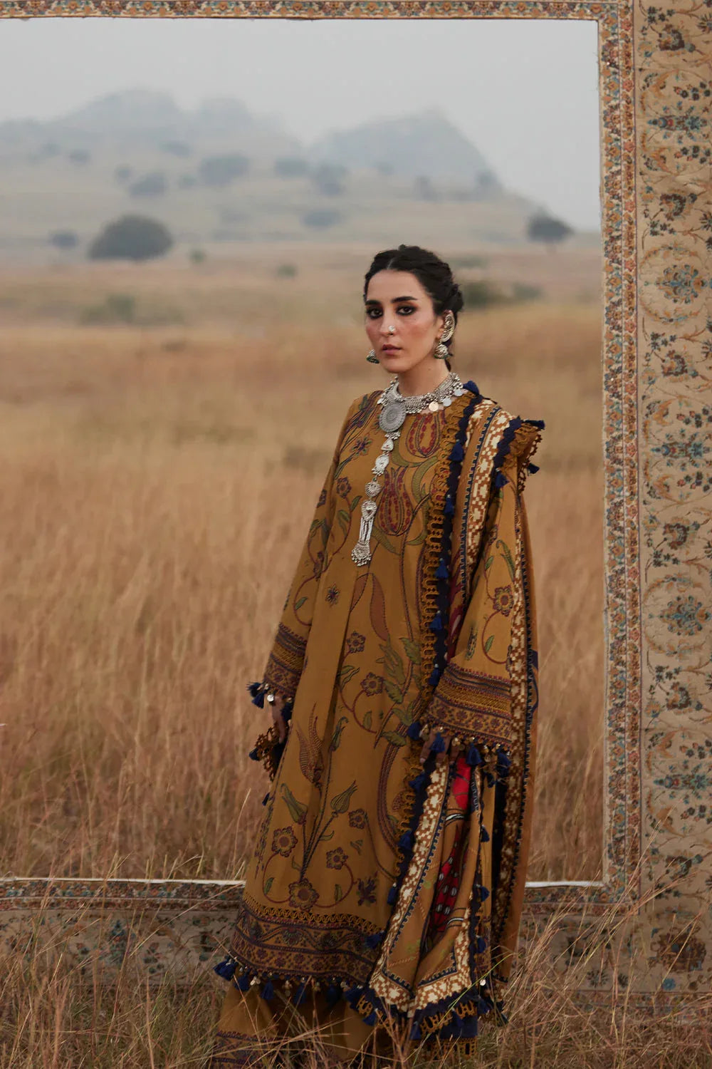 Saira Rizwan | Winter Khaddar 25 | LALEH-SRW25-07 - Rang-e-Khaas