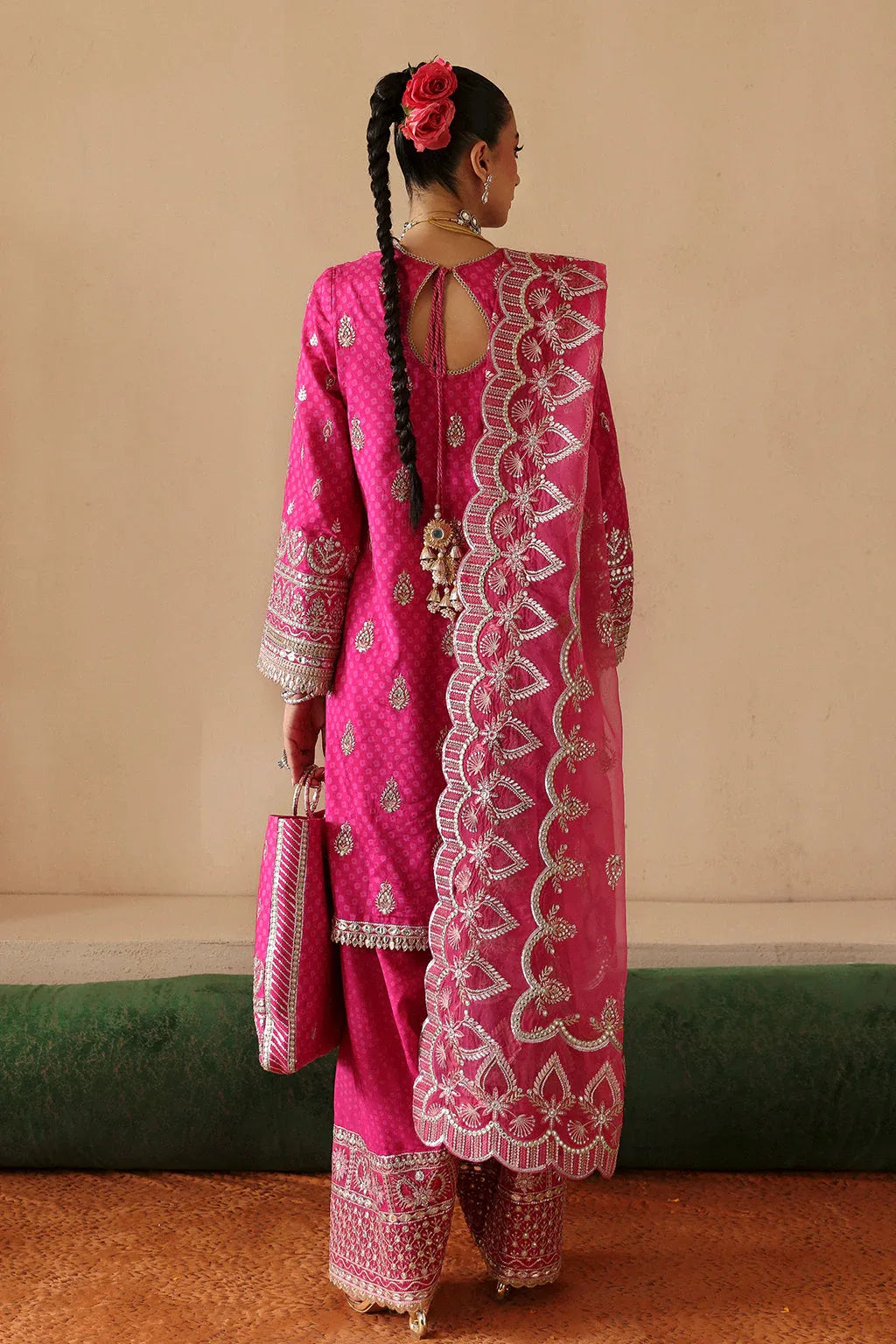 Afrozeh Shehnai Wedding Formal 3Pc Suit AFS-24-06 Yasmin - Rang-e-Khaas