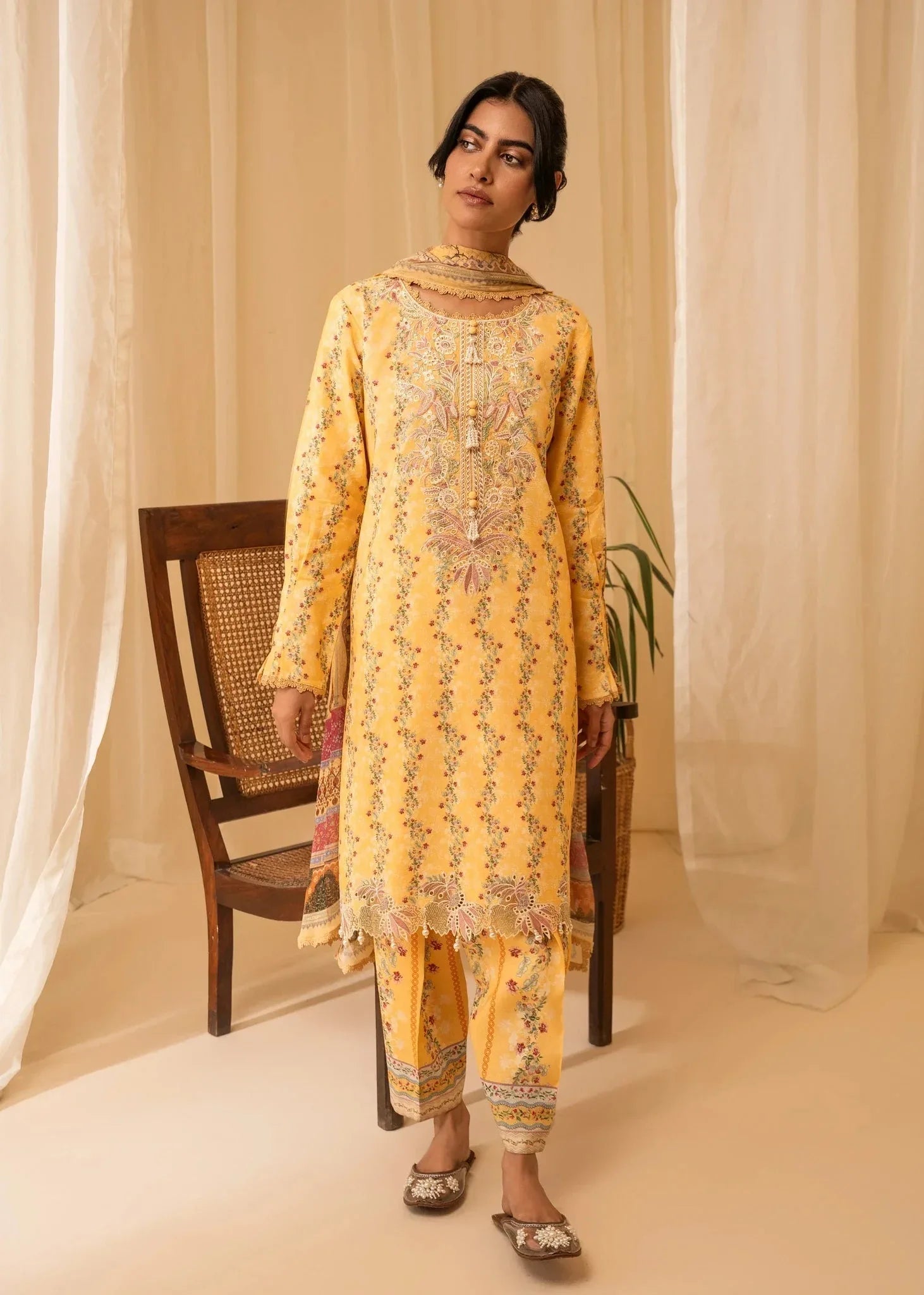 Aabyaan | Izabel Prints Linen Edit 24 | ALARA (AZ-07) - Rang-e-Khaas
