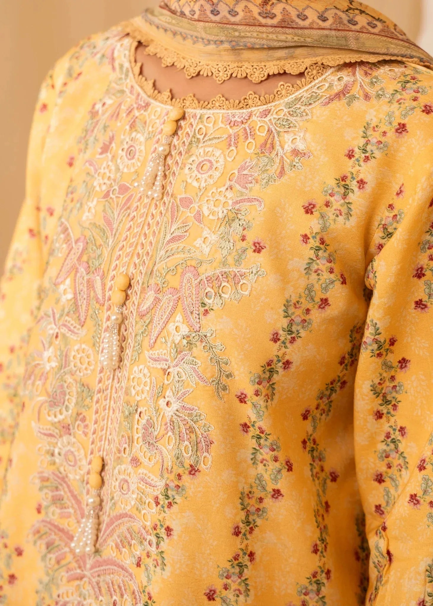 Aabyaan | Izabel Prints Linen Edit 24 | ALARA (AZ-07) - Rang-e-Khaas