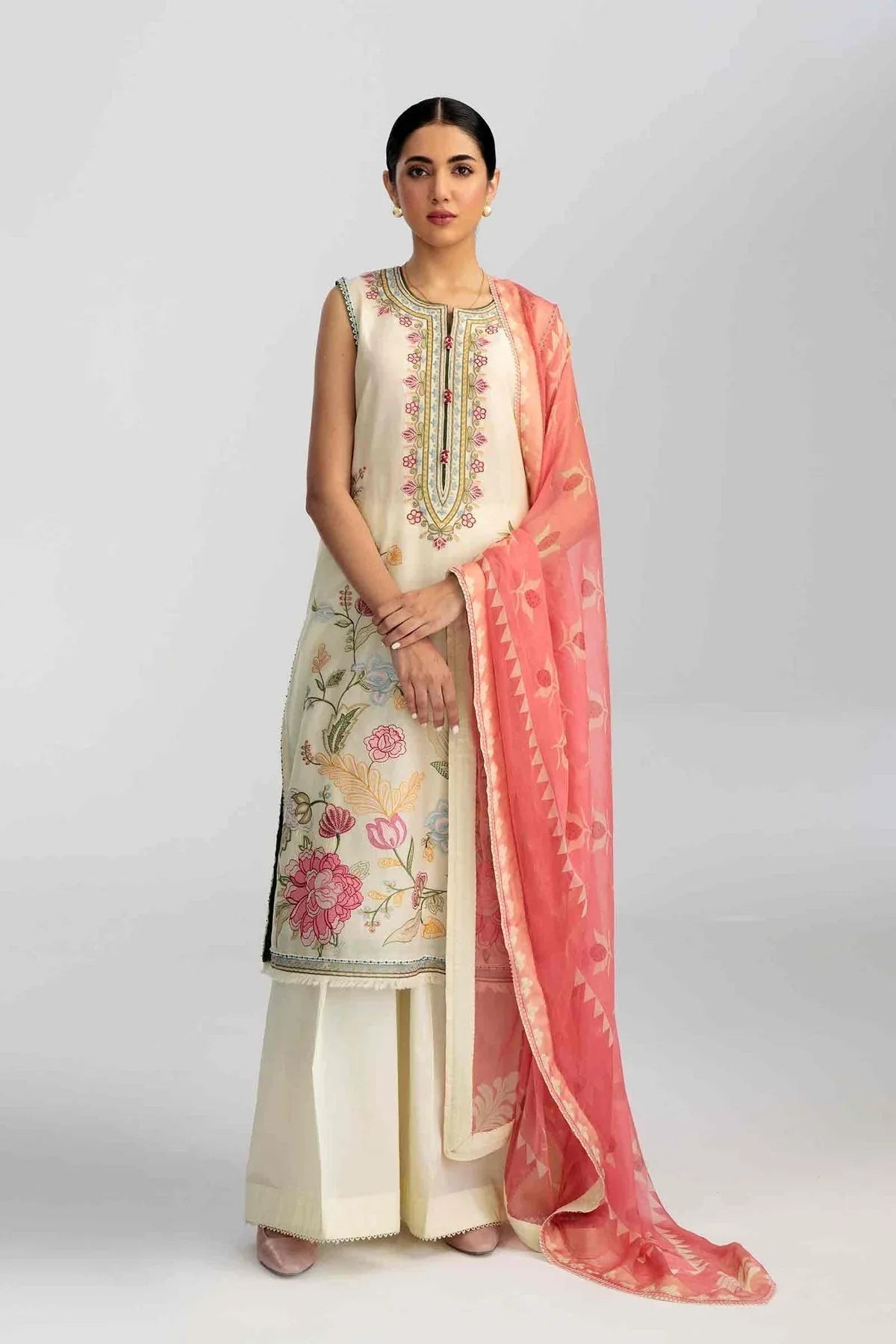 ZARA SHAHJAHAN COCO LAWN COLLECTION 2023 Z23-7A - Rang-e-Khaas