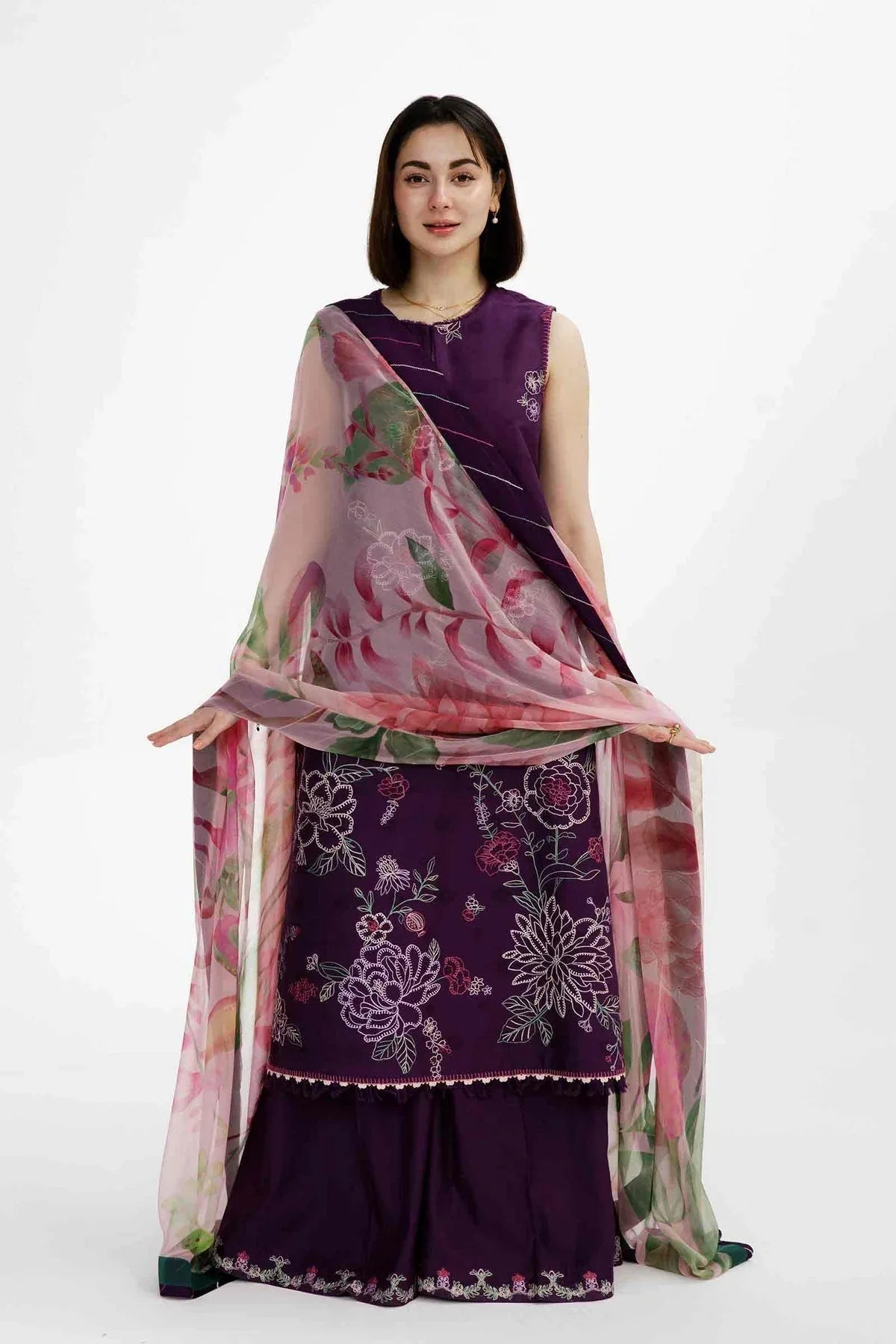 ZARA SHAHJAHAN COCO LAWN COLLECTION 2023 Z23-8B - Rang-e-Khaas