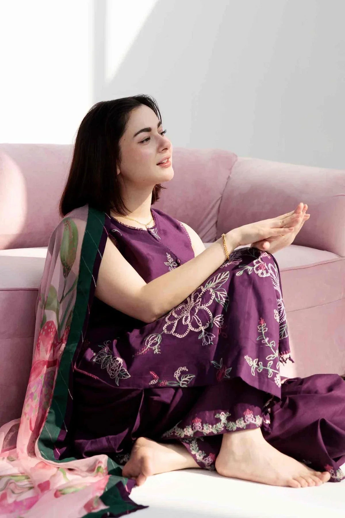 ZARA SHAHJAHAN COCO LAWN COLLECTION 2023 Z23-8B - Rang-e-Khaas