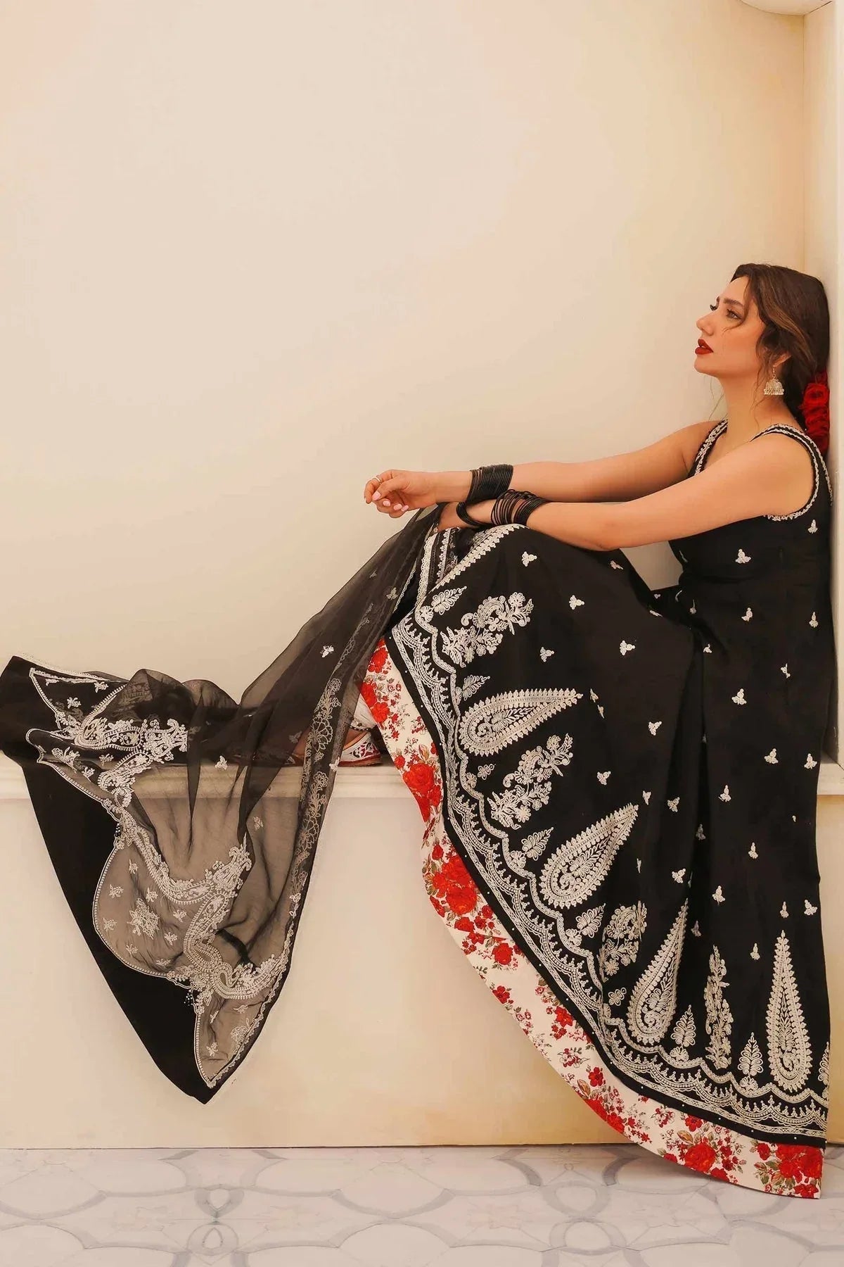 ZARA SHAHJAHAN-D23-9A-SS LAWN COLLECTION 2023 - Rang-e-Khaas