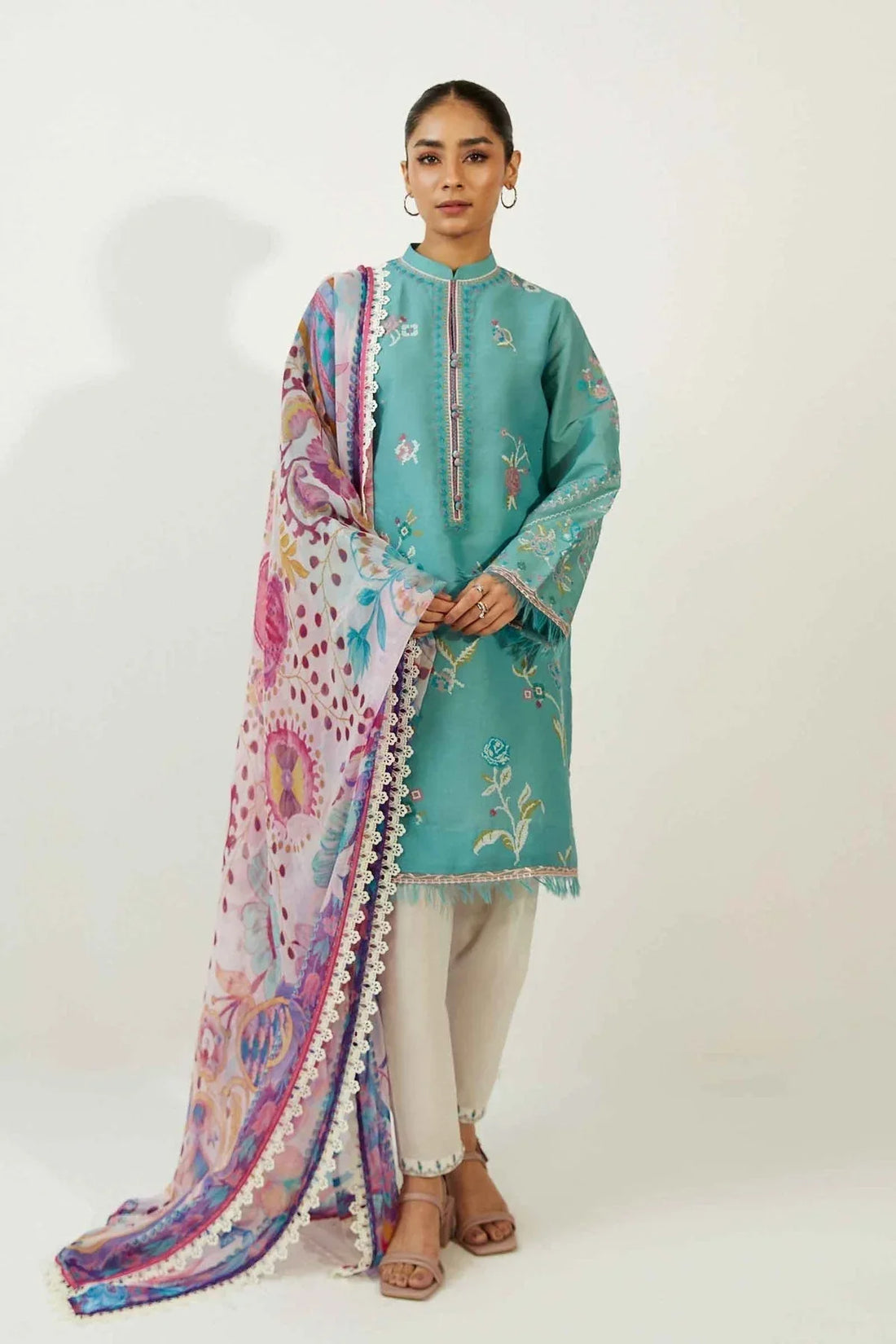 ZARA SHAHJAHAN-ZCE23-4B-COCO LAWN VOLUME ll 2023 - Rang-e-Khaas
