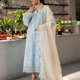 Izel | Meadow Muse Embroidered Lawn 25 | ZARELLE
