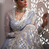 Gossamer by Zaha Embroidered Organza 3Pc Suit ZC24-01 Sofina