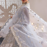 Gossamer by Zaha Embroidered Organza 3Pc Suit ZC24-01 Sofina