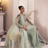 Gossamer by Zaha Embroidered Organza 3Pc Suit ZC24-03 Seraphina