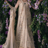 Gossamer by Zaha Embroidered Organza 3Pc Suit ZC24-06 Talia