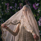 Gossamer by Zaha Embroidered Organza 3Pc Suit ZC24-06 Talia