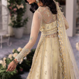 Gossamer by Zaha Embroidered Organza 3Pc Suit ZC24-08 Solelia