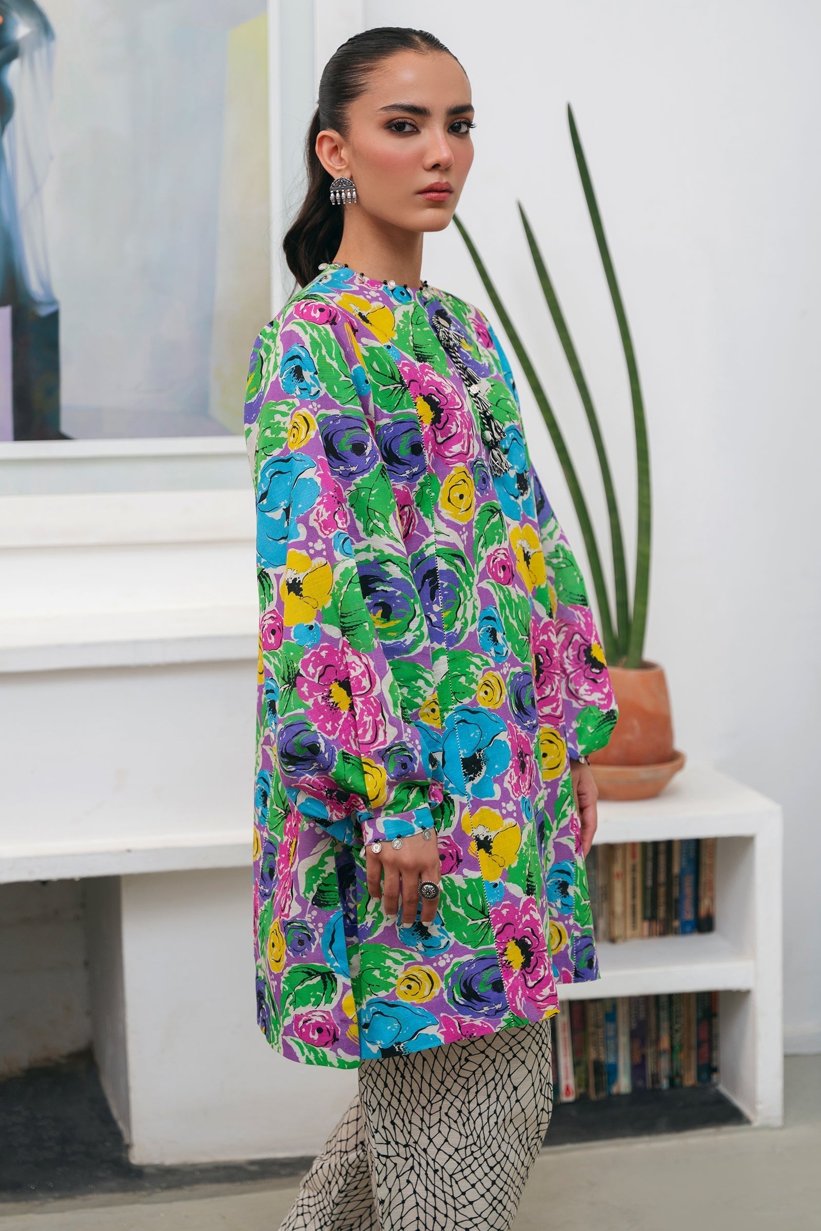 Zaha | Aangan Ready to Wear |FLORANA (ZRW-21330) - Rang-e-Khaas