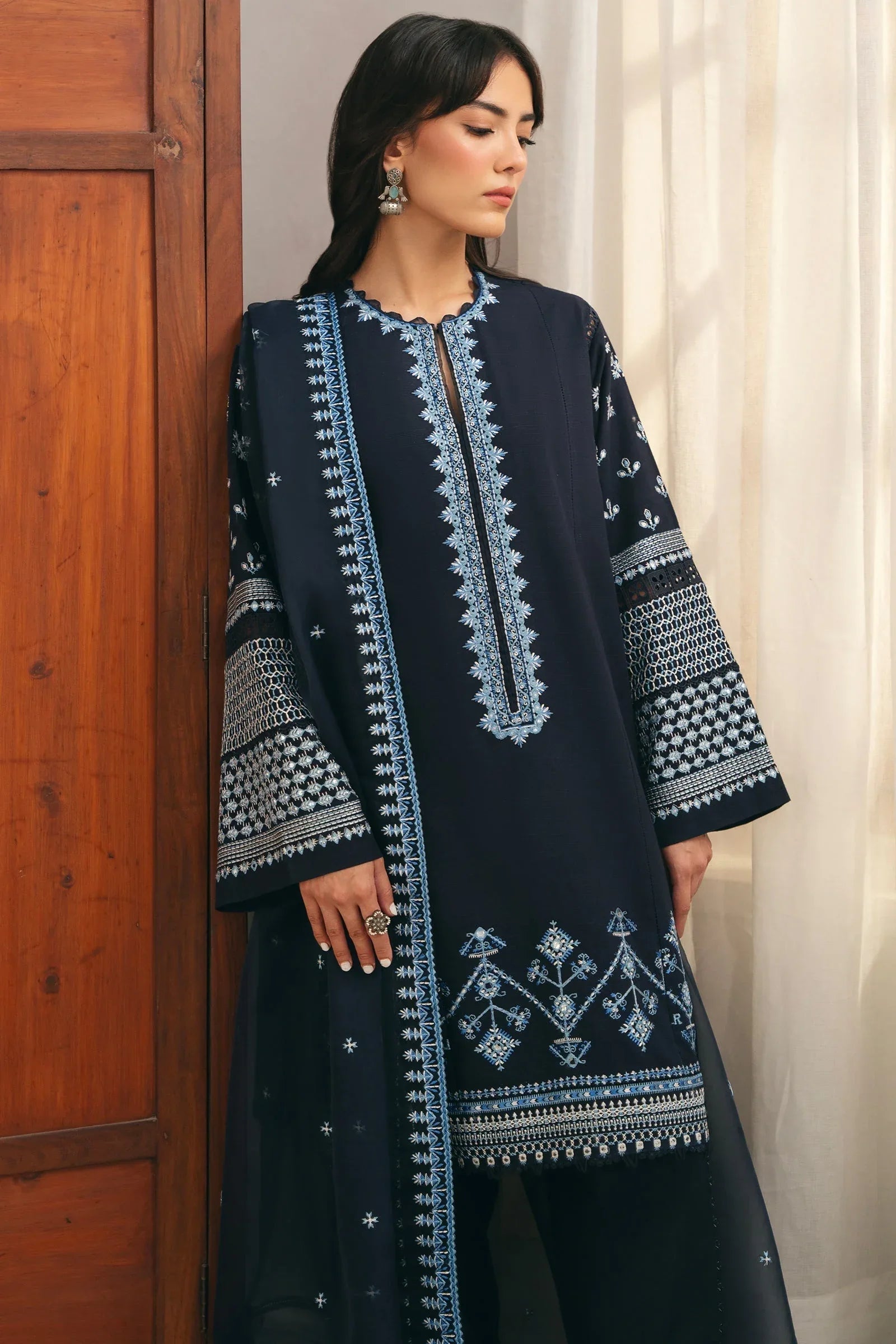 Zaha | Aangan Ready to Wear | ROSHAN (ZRW-20907) - Rang-e-Khaas