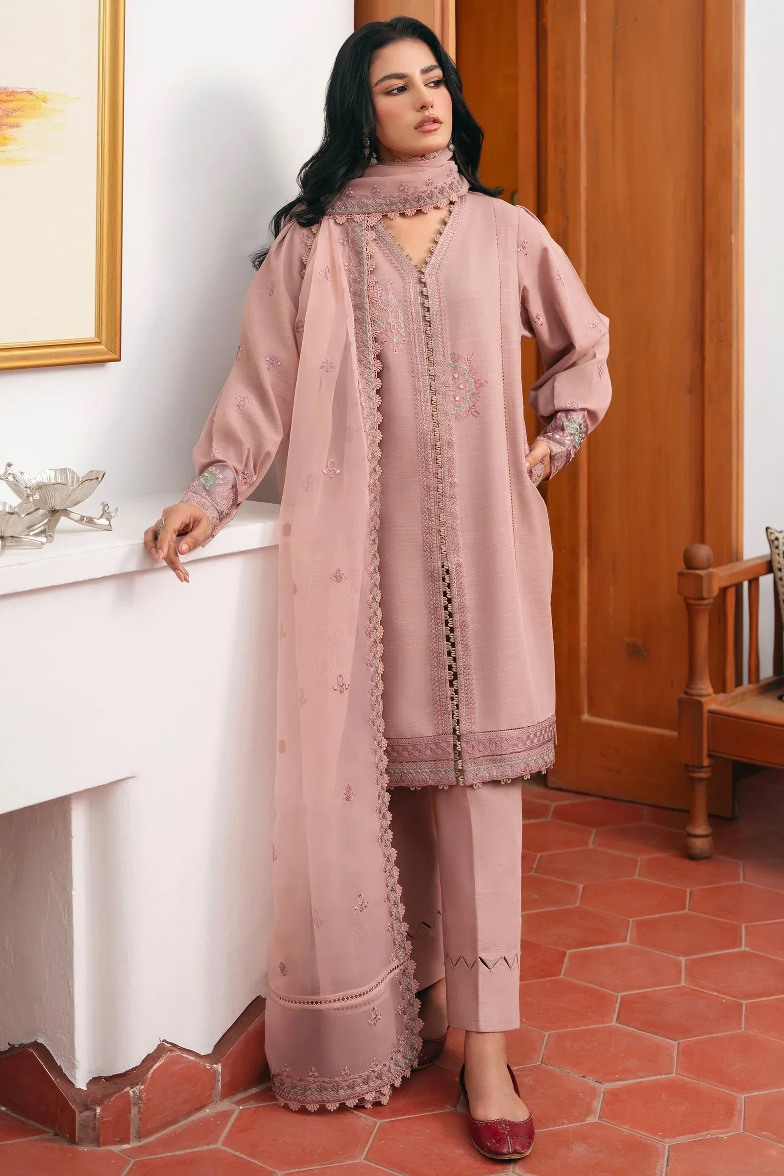 Zaha | Aangan Ready to Wear | SITARA (ZRW-20908) - Rang-e-Khaas