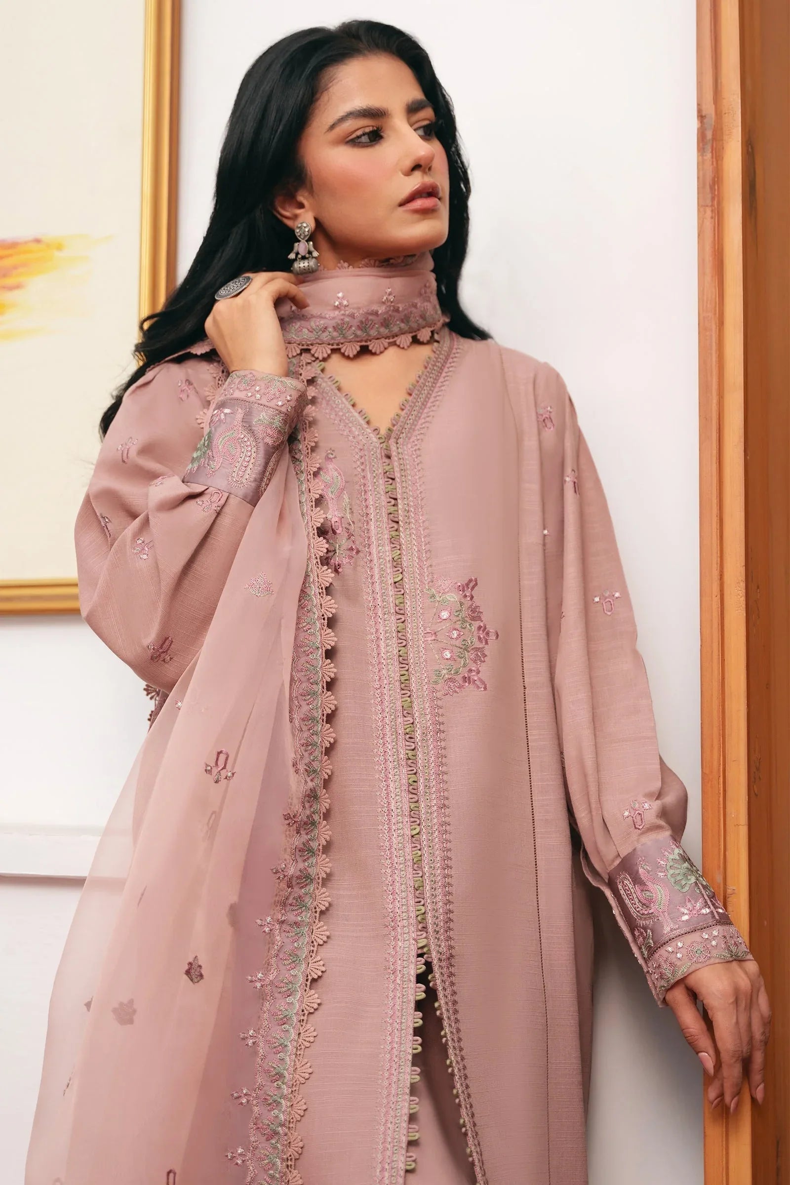 Zaha | Aangan Ready to Wear | SITARA (ZRW-20908) - Rang-e-Khaas