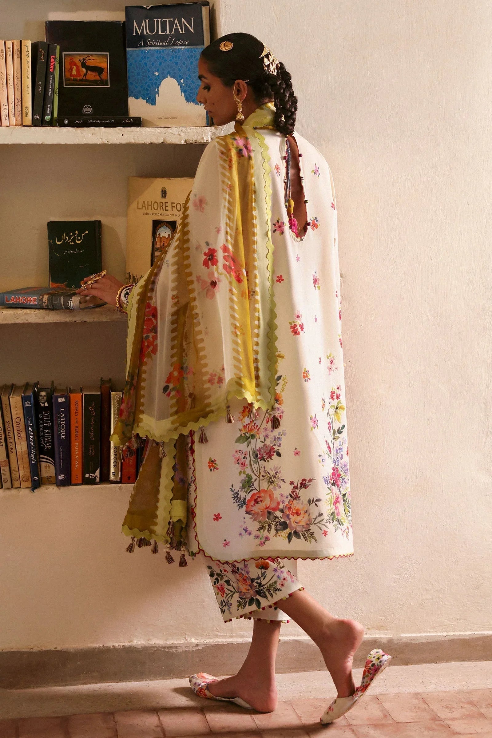 Zaha | Festive Lawn 25 | CHANDNI (ZF-25-10) - Rang-e-Khaas