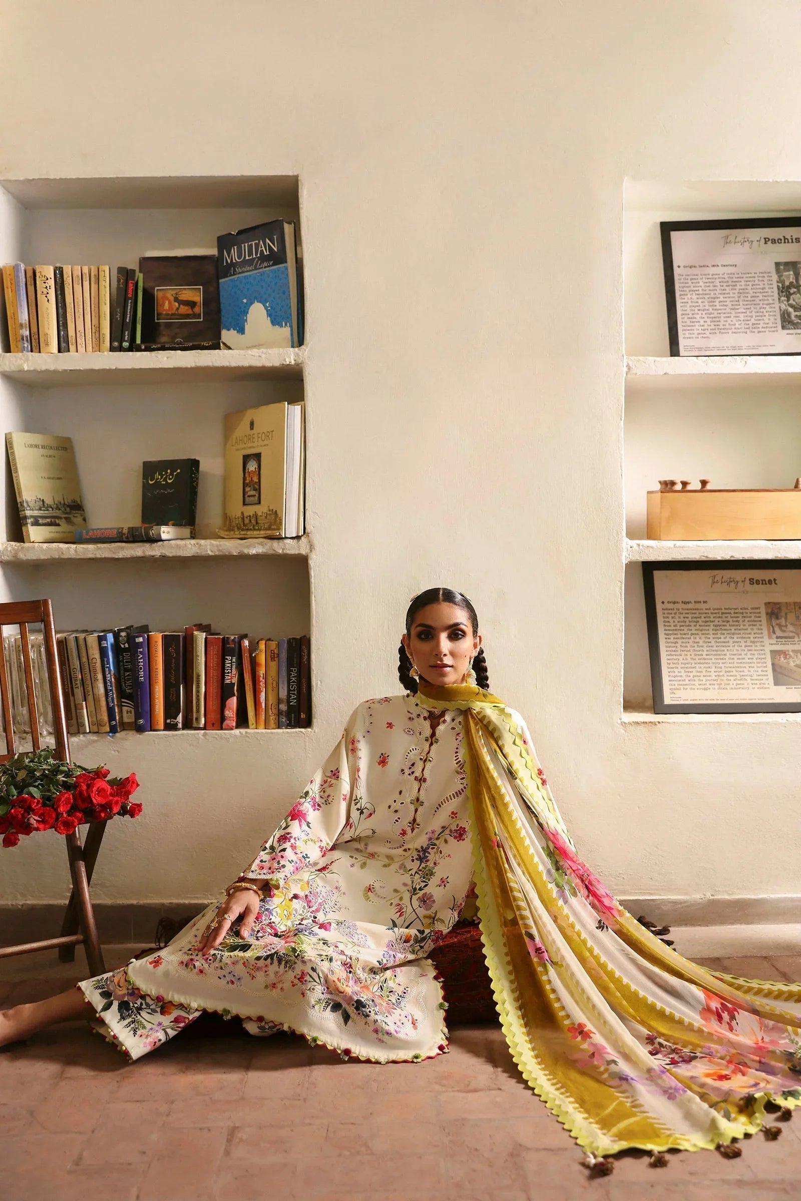 Zaha | Festive Lawn 25 | CHANDNI (ZF-25-10) - Rang-e-Khaas