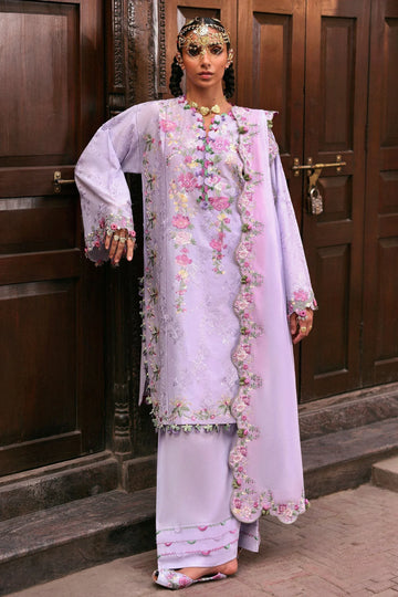 Zaha | Festive Lawn 25 | NILOFER (ZF-25-04) - Rang-e-Khaas