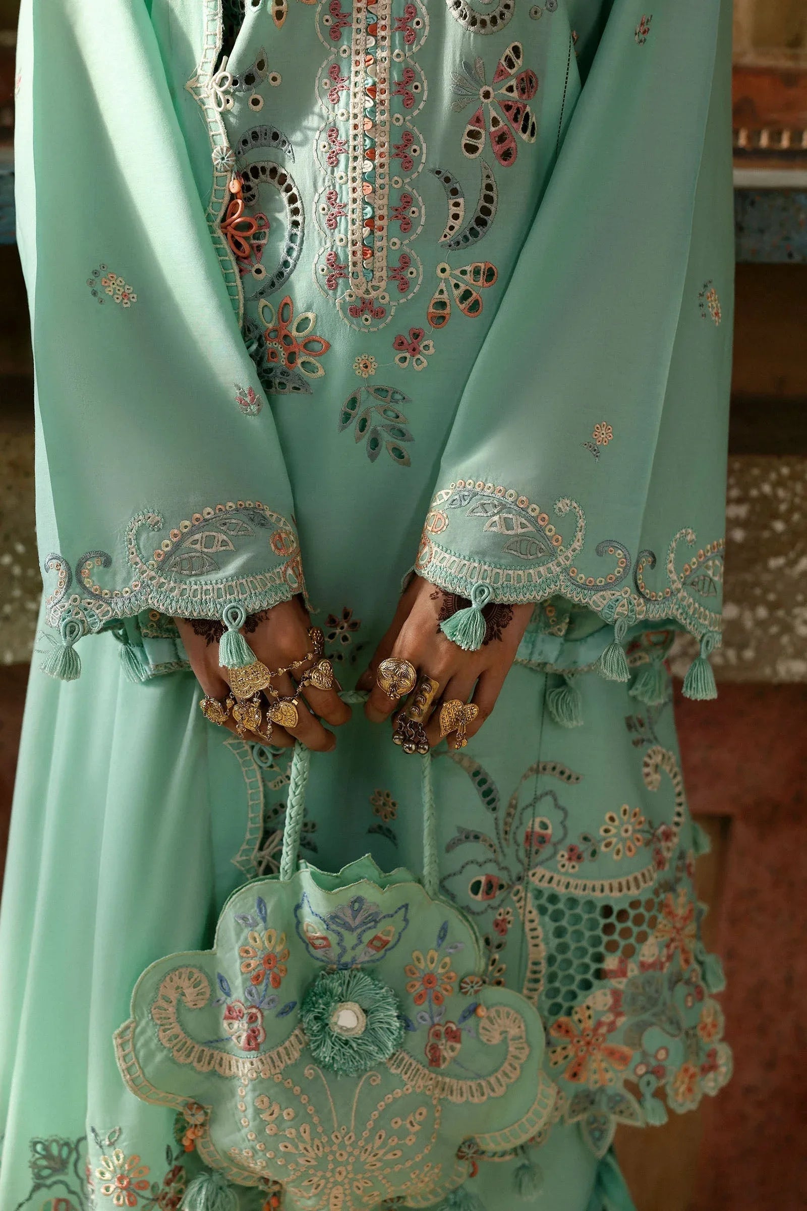 Zaha | Festive Lawn 25 | SEHER (ZF-25-05) - Rang-e-Khaas