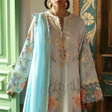 Zaha | Festive Lawn 25 | SHEHRBANO (ZF-25-03) - Rang-e-Khaas