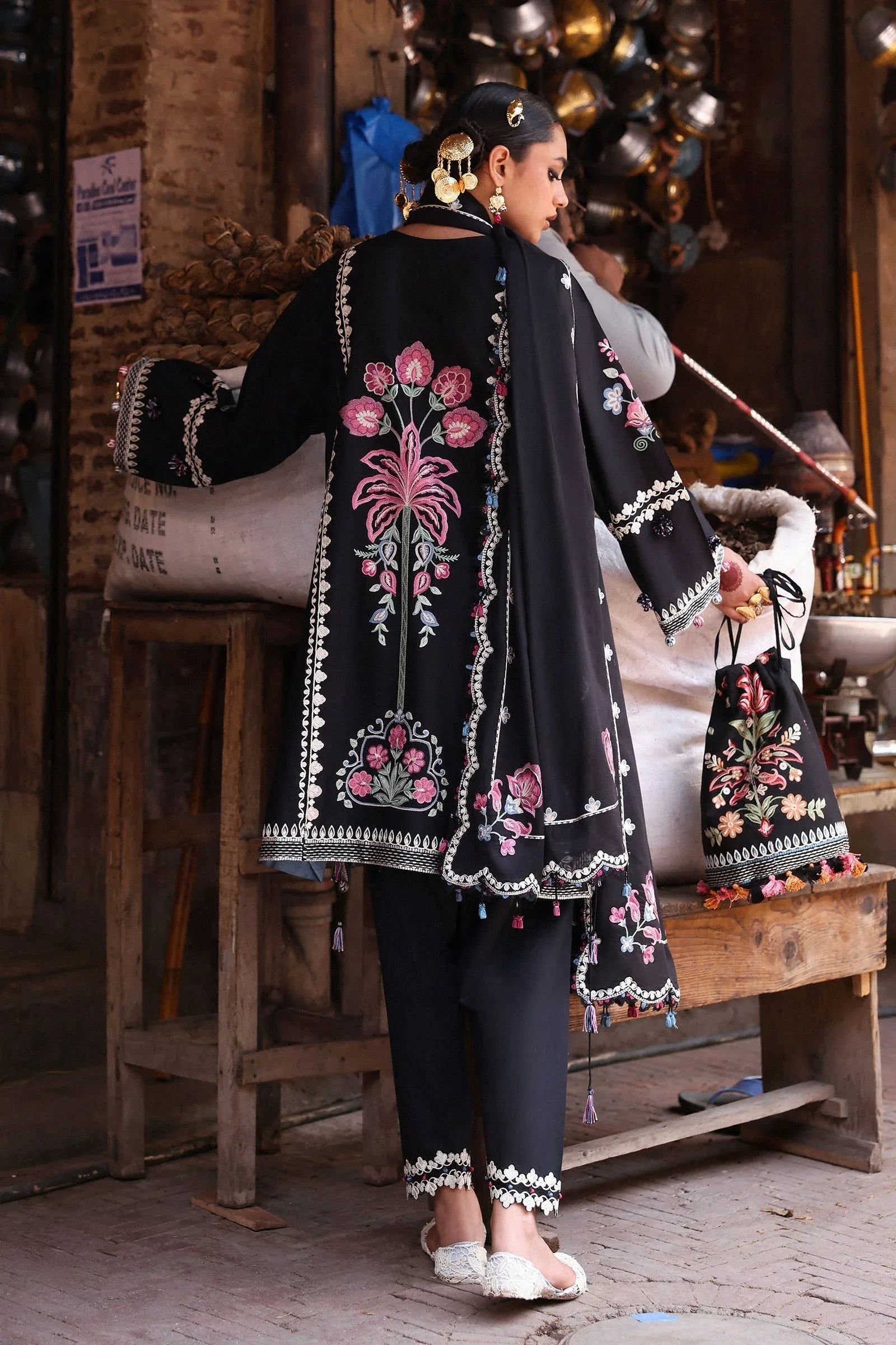 Zaha | Festive Lawn 25 | ZEENAT (ZF-25-07) - Rang-e-Khaas