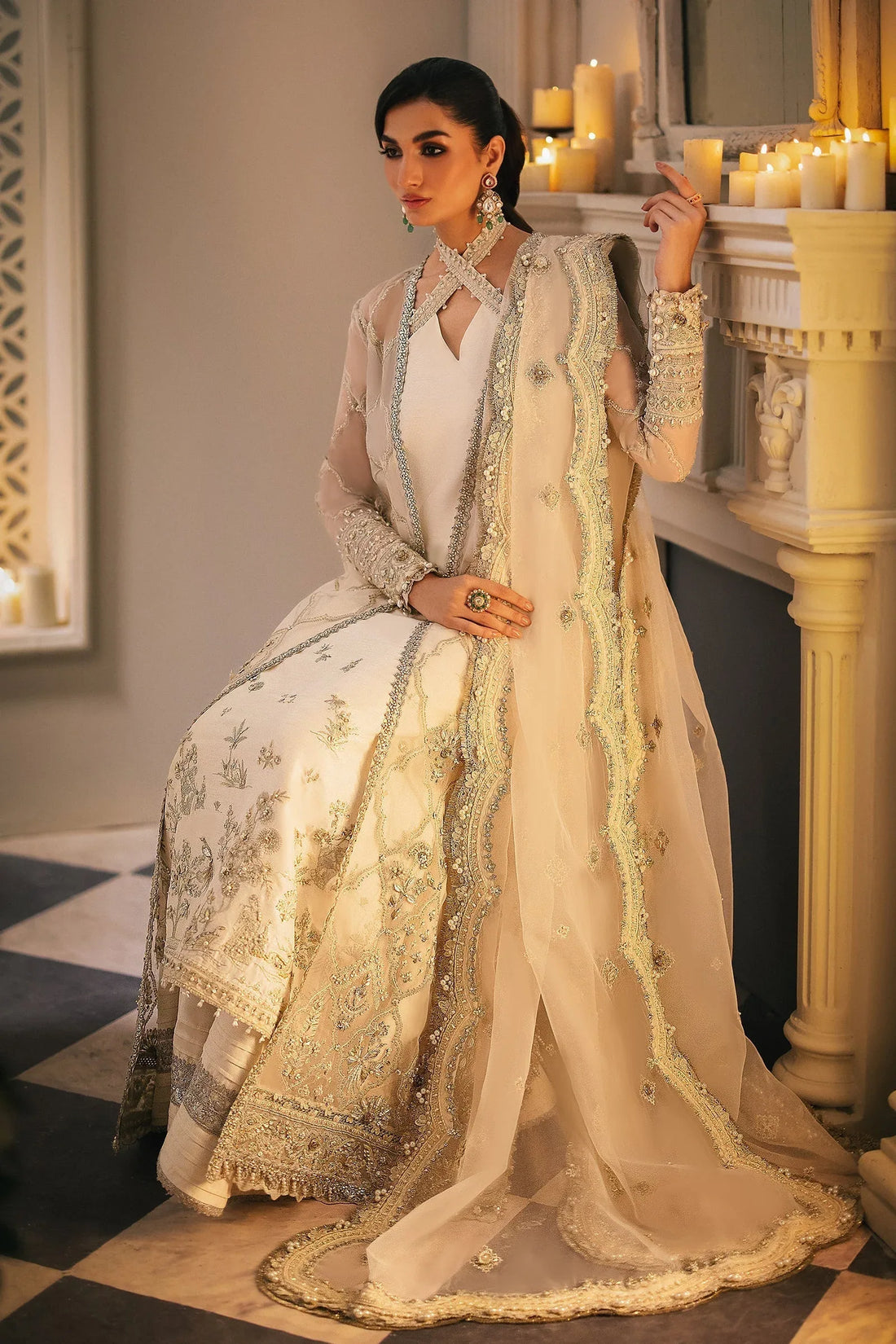 Zaha | Gossamer Formals 24 | LEIYN (ZC24-02) - Rang-e-Khaas