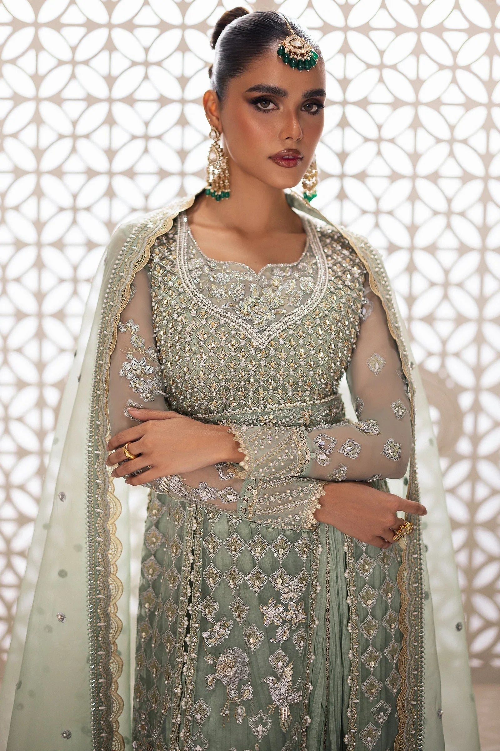Zaha | Gossamer Formals 24 | SERAPHINA (ZC24-03) - Rang-e-Khaas