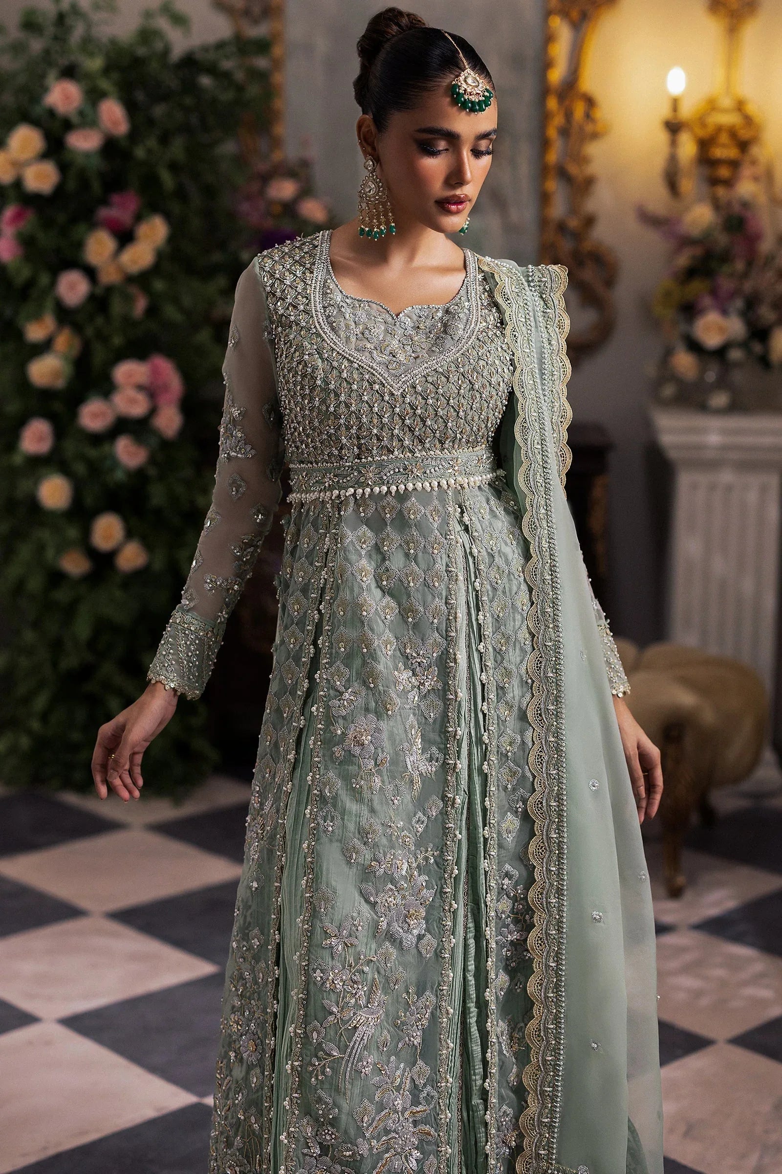 Zaha | Gossamer Formals 24 | SERAPHINA (ZC24-03) - Rang-e-Khaas